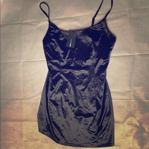 So smooth satin dress